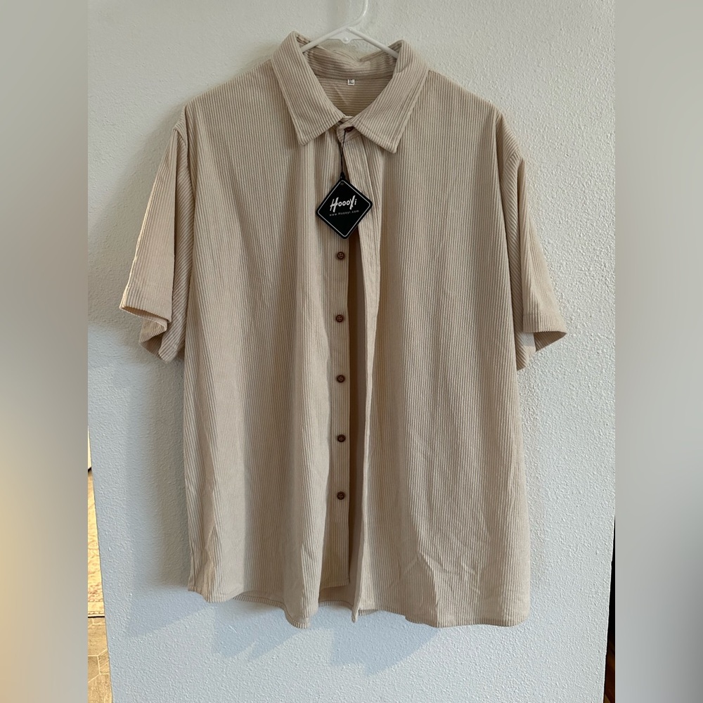 Corduroy button up